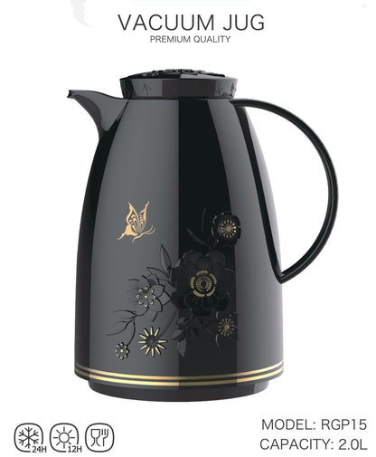High Quality 2L Vacuum Flask - Tea & Coffee Thermos - SPHERE