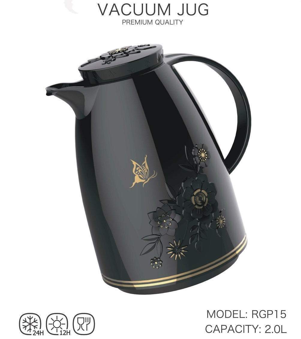 High Quality 2L Vacuum Flask - Tea & Coffee Thermos - SPHERE