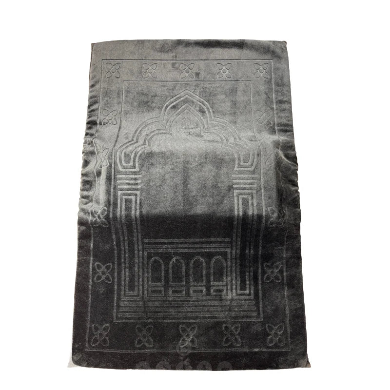 Premium Islamic Prayer Rug – Vintage Pattern & Tassel | 70x110cm | 6 Colors