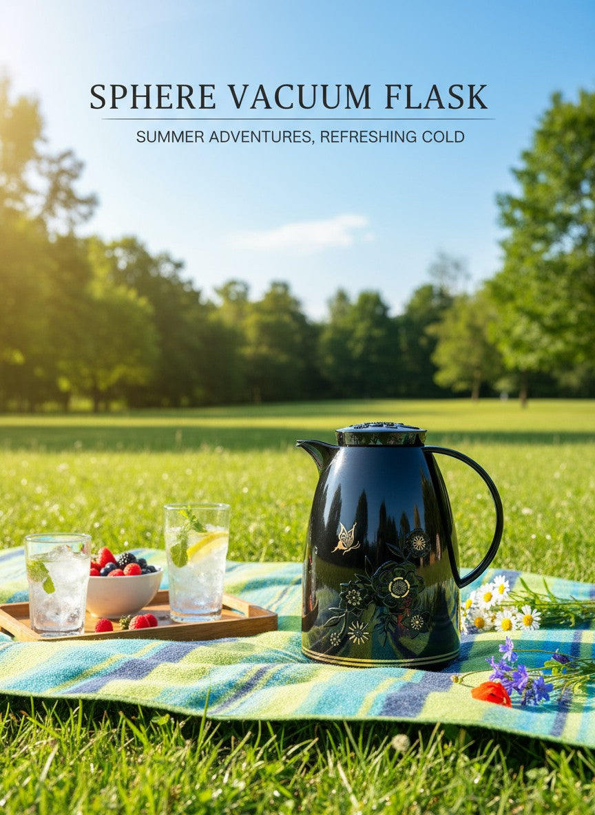 High Quality 2L Vacuum Flask - Tea & Coffee Thermos - SPHERE